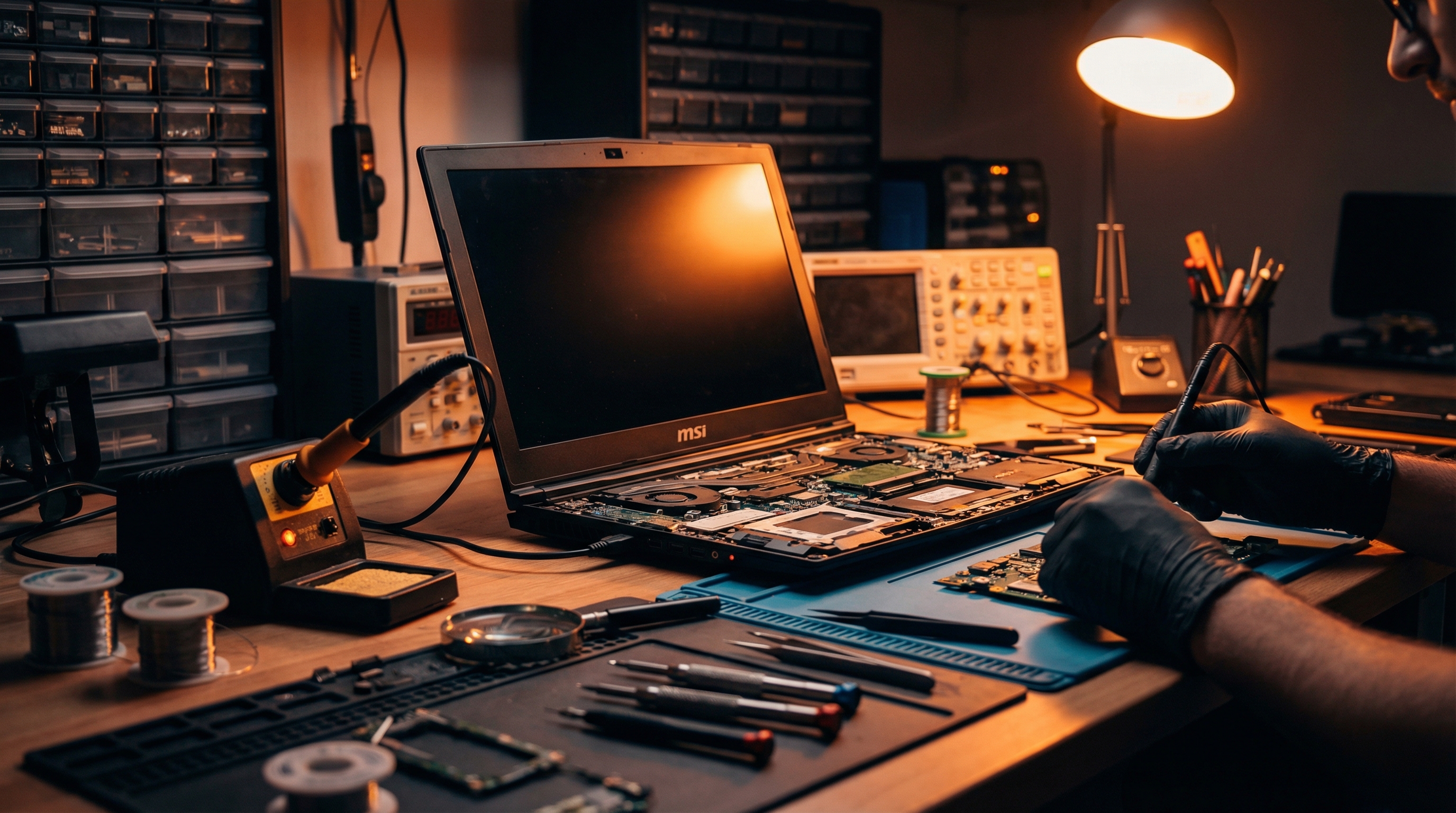 Tech repair workshop